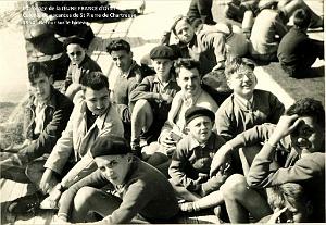 1954 retour sur le bateau